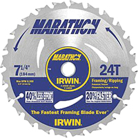 Contractor Saw Blades - Marathon<sup>®</sup> Saw Blades, 7-1/4", 24 Teeth TK657 | Stor-it Systems