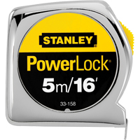 PowerLock<sup>®</sup> Measuring Tape, 1"/16ths of an Inch x 16', 16th Milimeters Graduations TK989 | Stor-it Systems