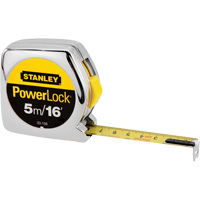 PowerLock<sup>®</sup> Measuring Tape, 1"/16ths of an Inch x 16', 16th Milimeters Graduations TK989 | Stor-it Systems