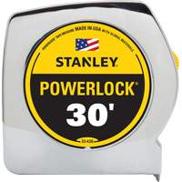 PowerLock<sup>®</sup> Tape Measure, 1" x 30', Imperial Graduations TL006 | Stor-it Systems