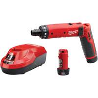 Ensemble tournevis hexagonaux M4, 1/4", 4 V, 44 lb-po couple max., Lithium-ion bloc-pile Stor-it Systems