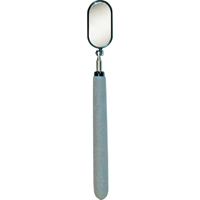 Inspection Mirror, Oval, 1-1/2" L x 1-1/4" W, Telescopic TLV721 | Stor-it Systems
