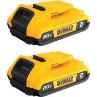 Blocs-piles Max* Compact, Lithium-ion, 20 V, 2 A Stor-it Systems