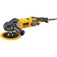 Variable Speed Polisher with Soft Start, 9"/7" Pad, 120 V, 12 A, 0-3500 RPM TLV918 | Stor-it Systems