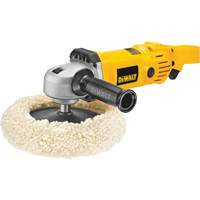 Variable Speed Polisher, 9"/7" Pad, 120 V, 12 A, 0-3500 RPM TLV919 | Stor-it Systems