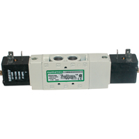 &eacute;lectrovannes pilotes &agrave; 5 voies 2 positions et 4 voies, Tuyau de 3/8", 150 psi Stor-it Systems