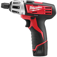 Ensemble perceuse/tournevis sous-compact sans fil, 1/4", 12 V, 150 lb-po couple max., Lithium-ion bloc-pile Stor-it Systems