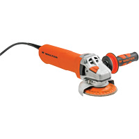 Mini Grinder with ZIP™ Cut Wheels, 4-1/2", 120 V, 8 A, 10000 RPM TLZ235 | Stor-it Systems
