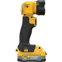 Lampe de travail Max, DEL, 110 lumens, 11 hres de fonctionnement, Bloc-pile Rechargeable, Plastique Stor-it Systems
