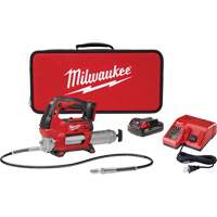 Ensemble de pistolet graisseur sans fil &agrave; deux vitesses M18, Lithium-ion, 18 V Stor-it Systems
