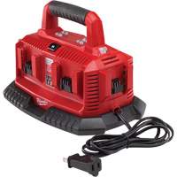 M18 Six Pack Sequential Charger, 18 V, Lithium-Ion Stor-it Systems