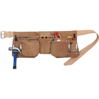 Tabliers de compagnon menuisier, Cuir, Havane Stor-it Systems