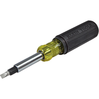 Heavy-Duty Multi-Bit Screwdriver/Nut Driver, 7-9/10" L, Cushion Grip Handle Stor-it Systems