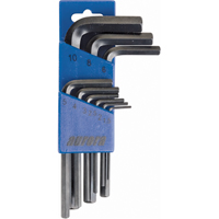 Hex Key Pouch Set, 9 Pcs., Metric Stor-it Systems