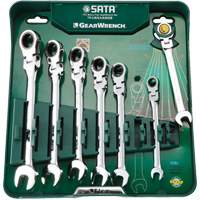 Ratcheting Combination Wrench, 12 Point, 1-1/2", Chrome Finish TNB819 | Stor-it Systems