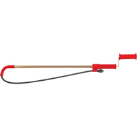 Toilet Auger No.K-3 with Head, Manual, Bulb, 3' Cable Length TNX567 | Stor-it Systems