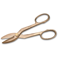 Sheet Metal Snips, 2" Cut Length, Straight Cut TP458 | Stor-it Systems