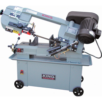 Metal Cutting Band Saws, Horizontal/Vertical, Round 7" and  7" x 12" Rectangular Cutting Capacity Stor-it Systems