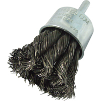 Knotted Wire End Brushes, 1" Dia., 0.014" Wire Dia., 1/4" Shank TT300 | Stor-it Systems