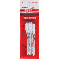 Lame de scie sauteuse, Bim&eacute;tal, Tige en T, 3" lo, 20 dents par pouce Stor-it Systems