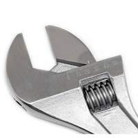 Adjustable Tapered Handle Wrench - Carded, 18" L, 2-1/16"/53 mm Max Width, Chrome/Polished Stor-it Systems