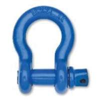 Farm Clevis Anchor Shackle, 1-1/8", Screw Pin, Coated TTB851 | Stor-it Systems