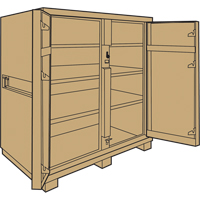 Jobmaster<sup>®</sup> Cabinet, Steel, 59.4 Cubic Feet, Beige TTW238 | Stor-it Systems
