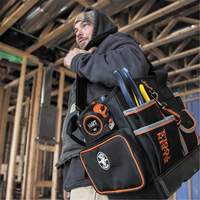 Fourretout Tradesman Pro, Nylon balistique, 40 pochettes, Noir/Orange Stor-it Systems