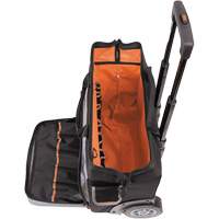 Sac &agrave; outils roulant Tradesman Pro, Polyester balistique, 24 pochettes, Noir/Orange Stor-it Systems