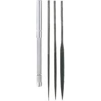 Needle File Set with Handle, 4 Pcs TV249 | Stor-it Systems