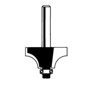 Router Bit - Beading Bit, 5/8" Dia., 1/4" Shank Stor-it Systems