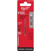 Thunderbolt&reg; Jobber Drill Bit, High Speed Steel, 1/16", 1-7/8" L, 7/8" Flute, 135° Point Angle Stor-it Systems