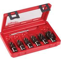 Annular Cutter Drill Bit Set, 6 Pieces, High Speed Steel Stor-it Systems
