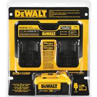 Max Jobsite Charging Station & 4.0 Ah Battery Pack, 12 V/20 V, Lithium-Ion Stor-it Systems