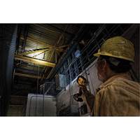 Max Cordless Jobsite Spotlight, LED, 1000 Lumens, Rechargeable Batteries Stor-it Systems