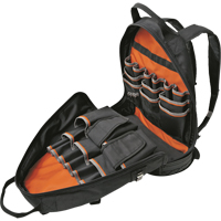 Tradesman Pro™ Electrician's Backpack Organizer, 14" L x 7" W, Black, Ballistic TYO472 | Stor-it Systems