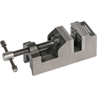 Palmgren<sup>®</sup> Traditional Drill Press Vise, 1-1/2" Jaw Width, 1" Throat Depth, Universal Base TYO554 | Stor-it Systems
