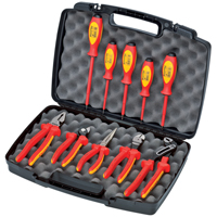 Insulated Tool Set, 1000 V, 10 Pcs TYO799 | Stor-it Systems