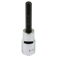 Douille &agrave; embout, Hexagonale, 5/16" x 3-1/4" lo, Prise Prise carr&eacute;e 1/2" Stor-it Systems