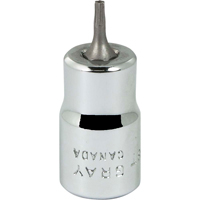 Douille &agrave; embout, Torx, T8 x 2-1/8" lo, Prise 3/8" Stor-it Systems