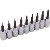 Socket Set, Torx&reg;, 3/8" Drive, 9 Pcs Stor-it Systems