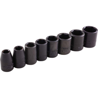Jeu de douilles, 8 Mcx, Chocs, Prise de 3/8" Stor-it Systems