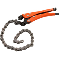 Locking Chain Clamp Pliers, 10" Length, Omnium Grip TYR742 | Stor-it Systems