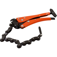 Locking Chain Clamp Pliers, 10-1/2" Length, Omnium Grip TYR744 | Stor-it Systems