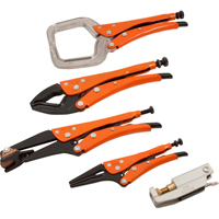 Welding Locking Plier Set, 5 Pieces TYR835 | Stor-it Systems
