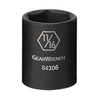 Socket, Impact, 3/4", 3/8" Drive, 6 Points Stor-it Systems