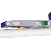 250 Series Heavy-Duty Torpedo Level, 9" L, Aluminum, 4 Vials, Magnetic TYX910 | Stor-it Systems