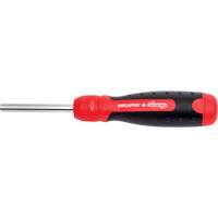 Ratcheting Tamperproof Screwdriver, 8-1/2" L, Cushion Grip Handle UAE175 | Stor-it Systems