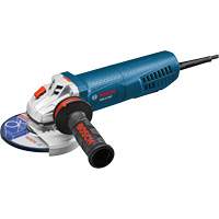 Angle Grinder with Paddle Switch, 5", 120 V, 13 A, 11500 RPM UAF198 | Stor-it Systems