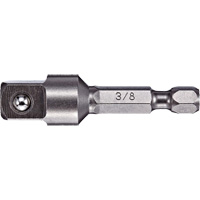 Adaptateur et rallonge, 1/4" Prise, Dimension m&acirc;le 3/8", Sph&eacute;rique, 2" lo Stor-it Systems